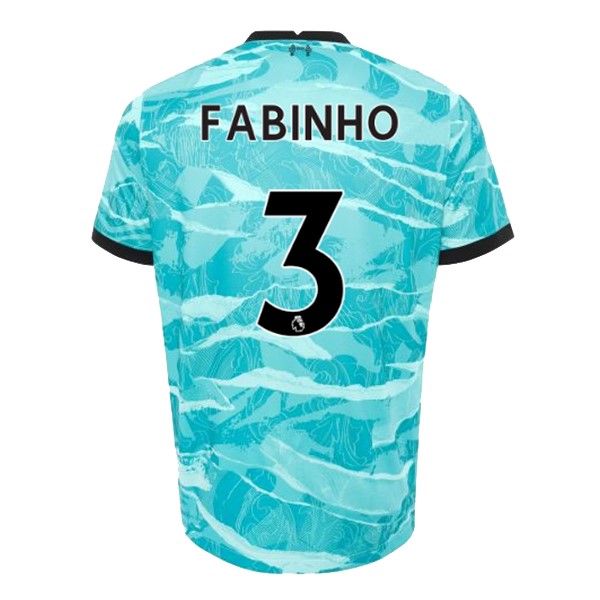 Maglia Liverpool NO.3 Fabinho Away 20/21 Blu